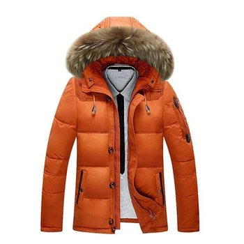 Нова Мода мъжко зимно яке-30 градуса, Зимни връхни Дрехи, Мъжки Топли зимни палто с Качулка, Мъжки Обикновена якета, M-3XL