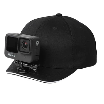 Нова Регулируема Парусиновая Шапка от Слънце, Шапка, Лента за Закрепване към Главата, Къс шапка за GoPro Hero 9 8 7 6 5, Аксесоари за Екшън Камери Insta360 Osmo