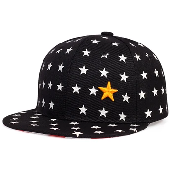 Нови детски бейзболни шапки с принтом петолъчна звезда, сладки памучни шапки за момчета и момичета, летни шапки от слънцето, детски бейзболни шапки gorras