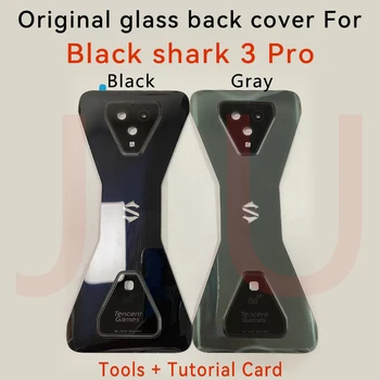 Новост За Blackshark 3 pro, Делото на Отделението за батерията, Стъклен Панел на Задната Врата, Калъф За Black Shark 3, делото Със стъклен обектив на камерата