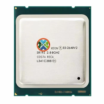 Оригинален Xeon E5-2640v2 E5 2640v2 E5 2640 V2 2.0 Ghz Восьмиядерный процесор с шестнадесет теми Процесор 20 М 95 W LGA 2011
