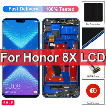 Оригинален За Huawei Honor 8X LCD дисплей със сензорен екран За Честта 8X LCD цифров преобразувател в Събирането на JSN-AL00 L22 L21 Подмяна на дисплея