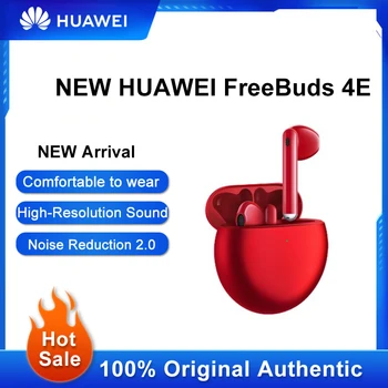 Оригинална слушалка Huawei Freebuds4E True Wireless Bluetooth Спортна Музикални слушалки полу-втулки Активно намаляване на шума FreeBuds4E