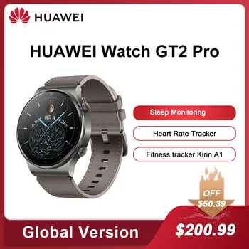 Оригиналната Глобалната Версия на Huawei GT2 Pro SmartWatch Безжична Зареждане 14 дни Автономната Работа на GPS GT2 PRO Мъжки Часовник