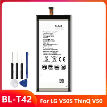 Оригиналната работа на смени Батерията на Телефона е BL-T42 За LG V50S ThinQ V50 BL-T42 Оригинална Акумулаторна Батерия 4000 mah с безплатни Инструменти