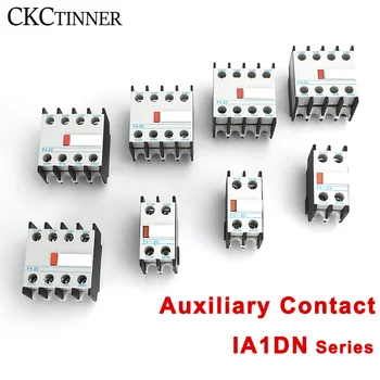 Помощен контакт за контактора ac CJX2 LC1-D LA1-DN22 LA1-DN11 F4-02 F4-11 F4-22 F4-11 F4-31 Блок контакторов 4 полюс 2NO + 2NC