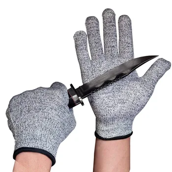 Ръкавици със защита от порязване 5-ти клас, HPPE, Amazon, Износ, за да проверите за Защита на Ръцете, Градински Ръкавици за защита на труда в Градината