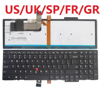 САЩ/Великобритания/SP/FR/GR клавиатура за лаптоп Lenovo ThinkPad E540 E531 T540 W540 W541 T550 W550 L540 L560 T540P T560 P50S L570 БЕЗ подсветка