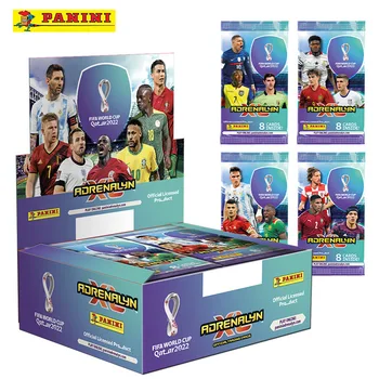 Световното първенство по футбол през 2022 г. В Катар Оригинален Панини Футбол Soccer Star Card Фигурки Колекция Фенове Пакет Коледен Подарък