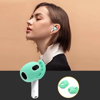 Силиконов Калъф за слушалки за Airpods 3 2021, Защита от загуба на ушния на Върха, на Ухото на куката, Капак за Apple Airpods 3, Аксесоари за слушалки