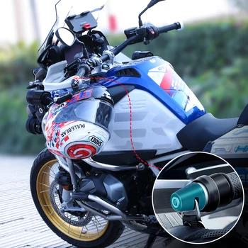 Скрит заключване мотоциклетни шлем противоугонный издръжлив водоустойчив материал от алуминиева сплав, подходящи за BMW, Yamaha, CFMOTO и т.н