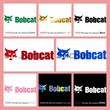 Сладък Етикети Bobcat Самоличността на Колата Стикер за Автомобил Мотокрос Състезания Лаптоп Каска Багажника Vinyl Водоустойчив Стикер