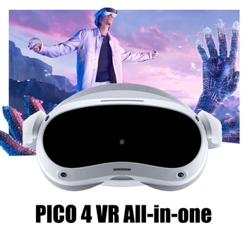 Слушалки виртуална реалност Pico 4 / Pico Neo3 VR Слушалки виртуална реалност Pico4 3D VR Очила 4K + Дисплей За игри в метавселенной и стрийминг