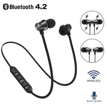 Спортна Безжична Bluetooth Слушалка Слушалки Удобни Дрехи Спортни Безжични Слушалки за Джогинг ушите Слушалки за Смартфони