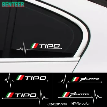 Стикер На Прозореца на колата 2 елемента За Fiat TIPO Пунто