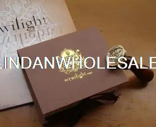 Творчески канцеларски материали Twilight Europe дървен печат, Ретро Восъчен Печат, Подарък за Печат Декоративен печат