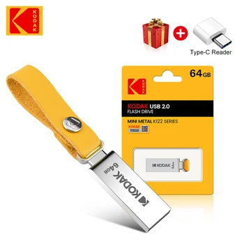 Флаш устройство KODAK USB 2.0 32 GB 64 GB Високоскоростен Пръчка 32 GB 64 GB Флаш памет Mini U Disk Memory Stick стик