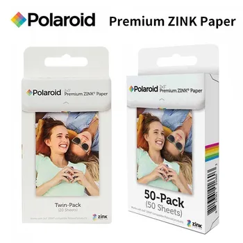 Фотохартия Polaroid Instax 2x3 Инча Премиум-клас с цинков Филм, Двойна обвивка 20/50 Листа За Незабавна принтер Snap Touch Z2300 SocialMatic