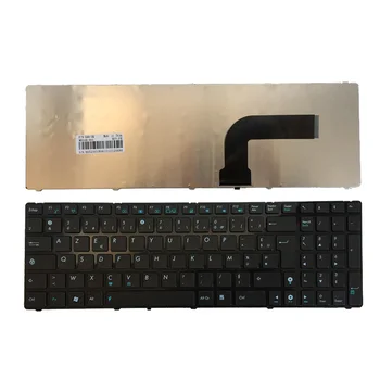 Френска клавиатура за лаптоп ASUS X53 X54H k53 а a53 N53 N60 N61 N71 N73S N73J P52F P53S X53S A52J X55V X54HR X54C FR черна рамка