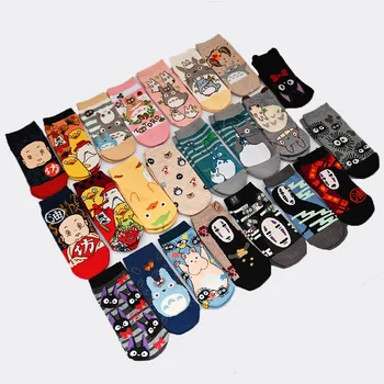 Хаяо Миядзаки Аниме Жените Чорапи Моят Съсед Тоторо Отнесени от Духове Услугата Доставка на Кики Kawai Възрастни Чорапи За Момичета и Момчета