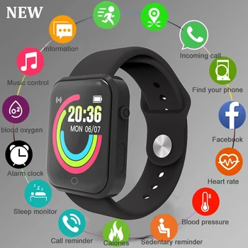 Цифрови умни спортни часовници мъжки часовници цифрови led електронни ръчни часовници с Bluetooth фитнес ръчни часовници дамски детски часовници hodinky