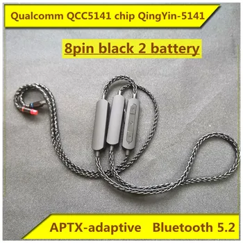 Чип Qualcomm QCC5141 QingYin-5141 APTX-адаптивни декодиране без загуба на Кабел, Bluetooth-Bluetooth слушалки 5.2 8pin черно 2 на батерията