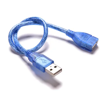 Чудесен Кратък удължителен кабел, USB 2.0 Type A От жена към мъж Удлинительный Кабел Naar Mannelijke Кабел За твърд диск ТЕЛЕВИЗИЯ Скоростна Лаптоп