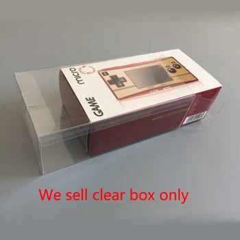Ясна прозрачна кутия За GBM Марио 20th Anniversary Japan Limited Edition Дисплей пластмаса PET Протектор кутия за съхранение