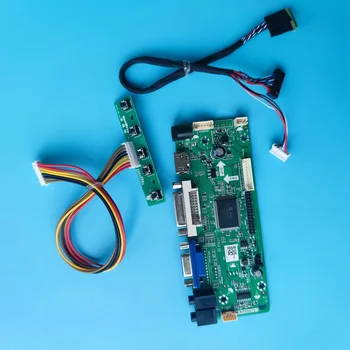 комплект за 40pin LP133WH2 LVDS LCD контрольор карта на водача 1366X768 панел VGA M. NT68676 аудио LED DVI HDMI-съвместим сам монитор