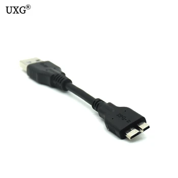 кратък от 10 см 20 см 30 см 50 см на 1 метър USB 3.0 Съединители A към USB 3.0, Micro B Кабел USB 3.0, Micro B Кабел за Външен Хард диск HDD