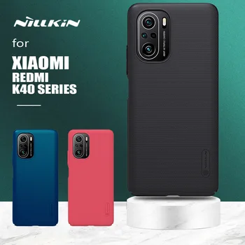 Nillkin за Xiaomi Redmi K40 Pro Калъф Супер Матиран Екран ултра тънък Твърд PC Делото за Xiaomi Redmi K40 Pro Plus Калъф