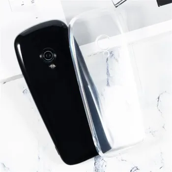 Грязезащитный обикновен прозрачен калъф за вашия телефон Nokia 6310 2021 Силиконов калъф и чанта за носене За Nokia 6310, мек черен калъф за телефон от TPU
